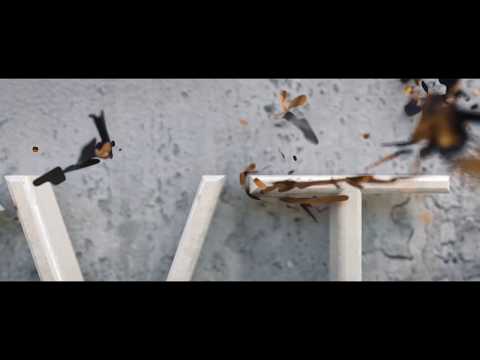 X-particles cloth tear