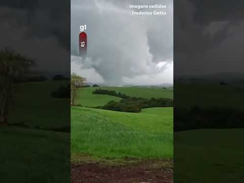 Segundo tornado que atinge o território gaúcho em menos de duas semanas.