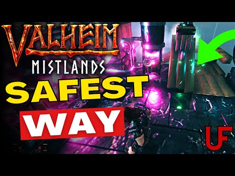 Valheim Mistlands | The SAFEST Eitr Refinery | Builds | Gameplay