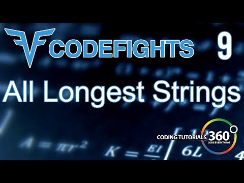 All Longest Strings Codefights Intro Algorithm Javascript Solution And Breakdown