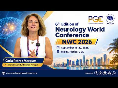 Carla Retroz Marques - Testimonial at Neurology World Conference NWC 2026