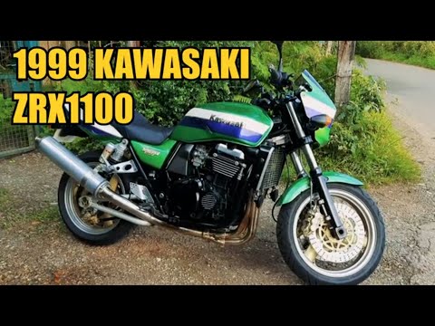 Motorcycle Review - 1999 Kawasaki ZRX 1100 - A Beautiful Green Lump