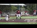 CHRISTIAN JUBIN 2022 | C | RHP | 08/15/2020 PG Showcase BP and Pop Time Highlights