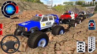 Download lagu Juegos De Carros - Police Monster Truck Impossible Driver #2 - Car Extreme Racing Android Gameplay mp3