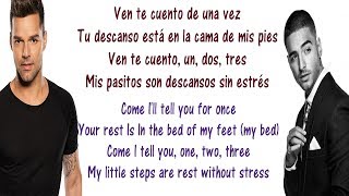 Ricky Martin - Vente Pa&#39; Ca Lyrics English and Spanish - ft Maluma - Translation &amp; Meaning