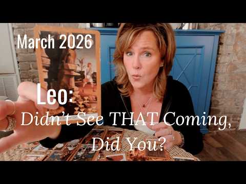 LÖWE: Damit hast du nicht gerechnet, oder? | Tarot-Lesung für März 2026