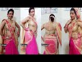 Hot Desi Aunty Saree Back Side