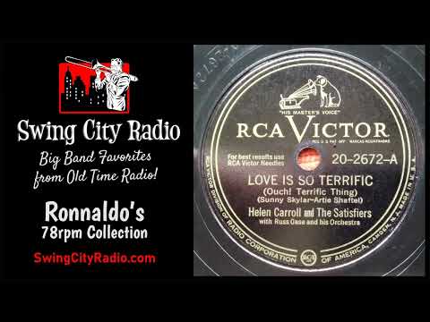 Love Is So Terrific - Helen Carroll (78 RPM)