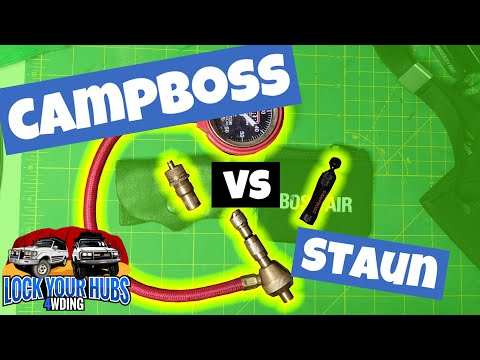 Staun vs Campboss vs ARB EZ Deflator Tyre Deflators