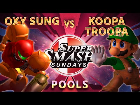 SSS 26 - OXY SUNG475 (Samus) Vs. KoopaTroopa895 (Mario) - Pools