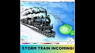 Pacific NW Weather: Atmospheric River, Storm Train Incoming!