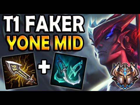 T1 Faker YONE vs GALIO [ MID ] Ranked Challenger Korea ✔️ 10.16 ✔️