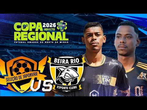 JAPONVAR X BEIRA RIO - 2° RODADA - NORTE MINEIRO - AO VIVO