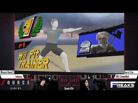 Red Line Smash 54 - SRC | SmashDad (Link / ZSS) Vs. balance. (Wii Fit)