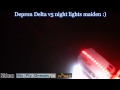 Depron Delta v5 maiden and night maiden and some gliding