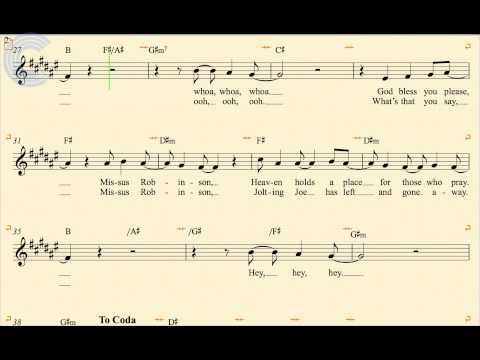 Mrs. Robinson (chord Melody Arrangement) - Simon & Garfunkel
