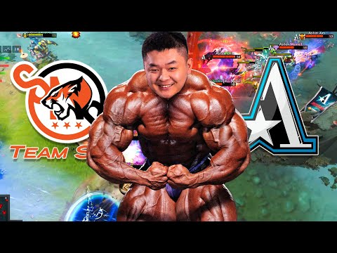 MidOne SMG vs ASTER 虎牙DOTA2冬季邀请赛