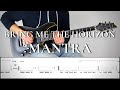 BRING ME THE HORIZON MANTRA Guitar Cover Tutorial FREE TAB