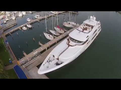 Motor Yacht WHEELS  with a phantom 2+ by mike at cape marina 001
