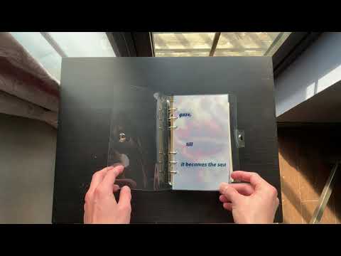 ‘gaze, till it becomes the sea’ art book