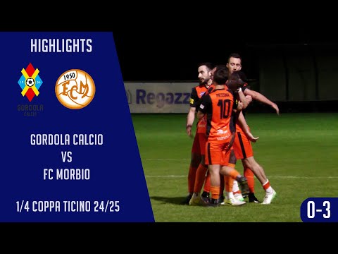 Gordola Calcio VS FC Morbio (1/4 Coppa Ticino 24/25)