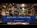 English Literature An Introduction