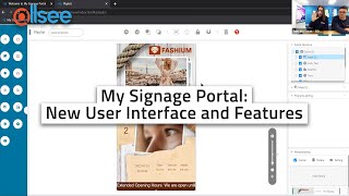 Easy to Use Digital Signage CMS Webinar – My Signage Portal