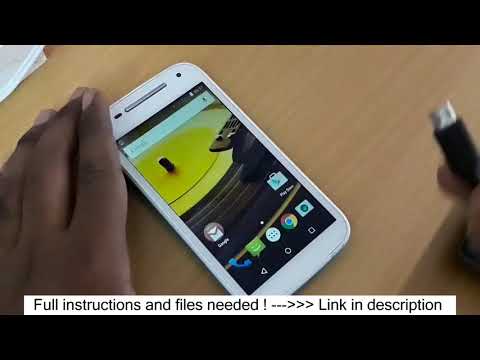How to install AnDrOiD 7.0 NOUGAT ( CM14 ) on MoTo E2 3G & 4G (STEP BY STEP ) - Easy root!