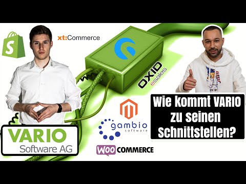 Wie kommt die VARIO Software AG zu ihren Onlineshop-Schnittstellen? l eCommerce