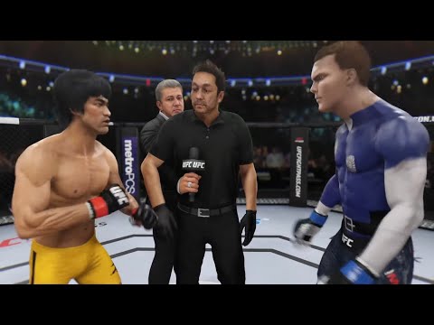 Bruce Lee vs. Liquid Metal (EA sports UFC 3)