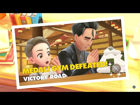 Medali Gym / Larry (Gym Leader) - Gym Test & Gym Battle | Pokémon Scarlet And Violet