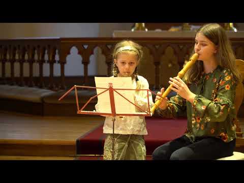 Menuet - Xenia Stilund Nielsen på blokfløjte