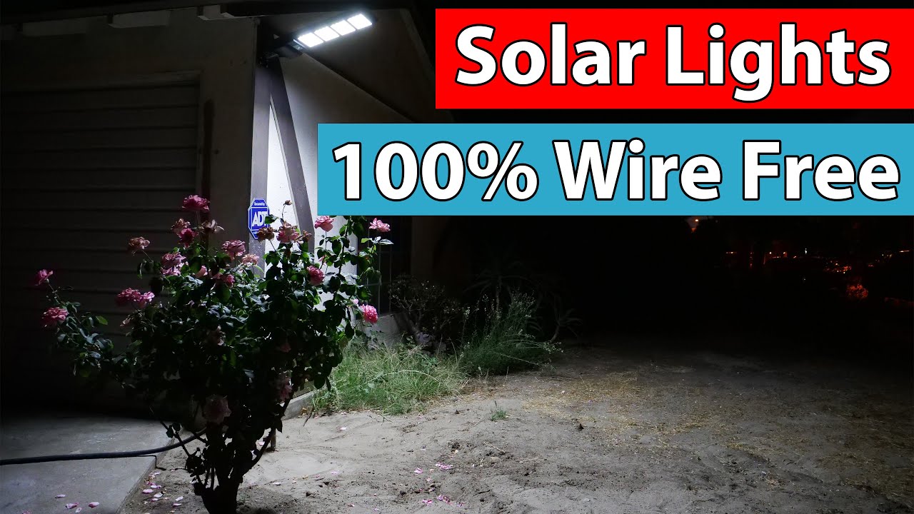 Solar LED Street Light Review by JSIEEM | 8000 Lumens