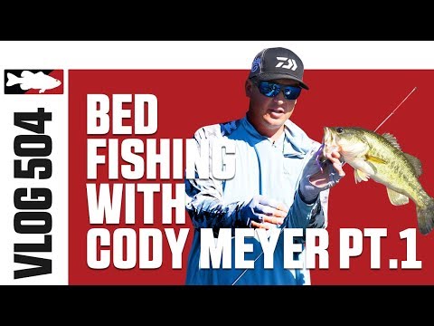 Bed Fishing with Cody Meyer on Lake of the Pines Pt.1 - Tackle Warehouse VLOG#504