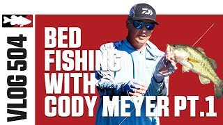 Bed Fishing with Cody Meyer on Lake of the Pines Pt. 1