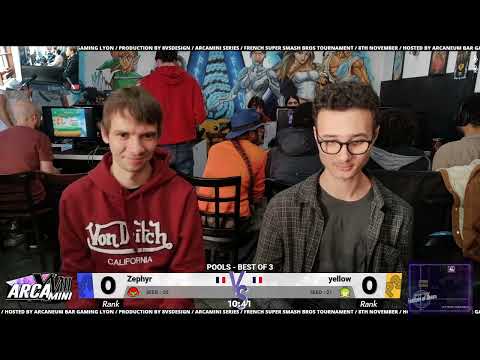 #ARCAMINI 18 ⧸⧸ POOLS ⧸⧸ Zephyr VS yellow