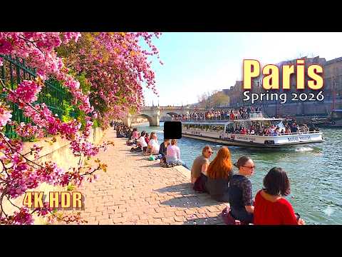 Paris Walking Tour 2026_ Île de la Cité & Île Saint-Louis [4K HDR]