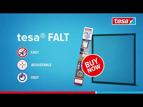 tesa® Insect Stop Foldable aluminum frame, telescopic