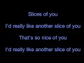 Electric Six - Slices Of You (Karaoke Version)