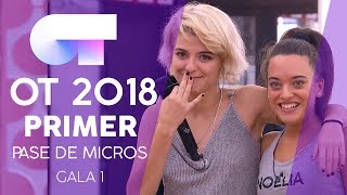 "RESPECT" - ALBA RECHE y NOELIA | Primer pase de micros Gala 1 | OT 2018