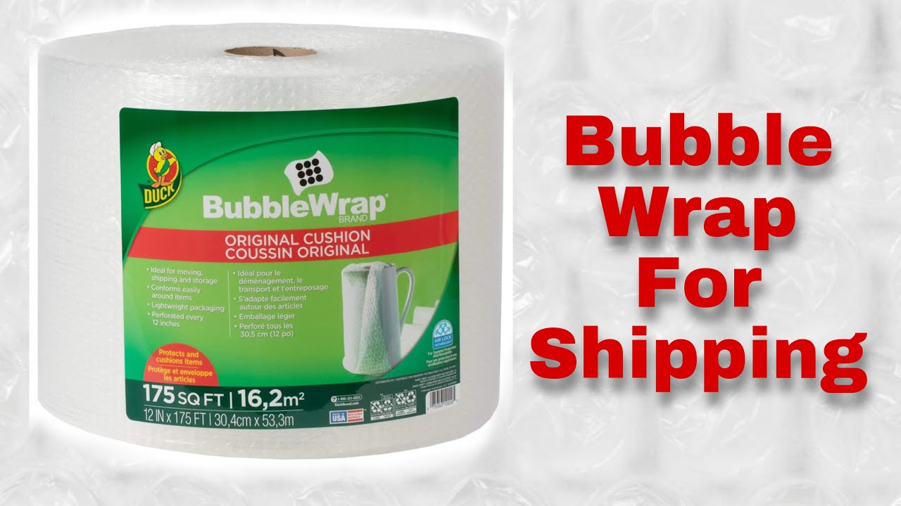 Best Bubble Wrap for Shipping Goods | Duck Bubble Wrap Review