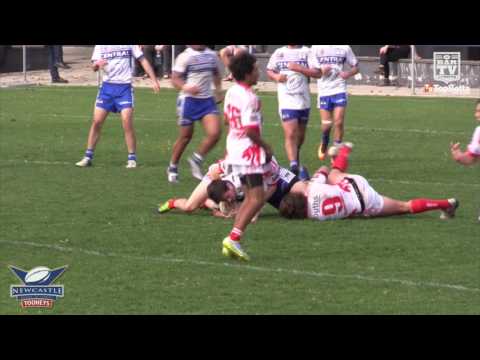 2016 Newcastle RL Round 11 Under 19s Highlights - Central Butcher Boys v South Newcastle Lions