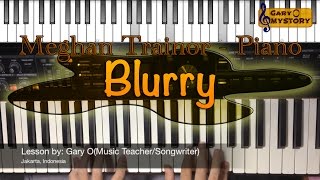 Meghan Trainor - Blurry Song Cover Easy Piano Tutorial/Keyboard Lesson FREE Sheet Music NEW 2016