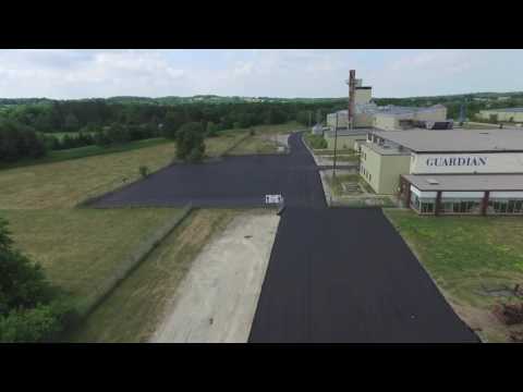 Asphalt Paving Work at 300 Main Street, Erin, ON by Lincoln Construction Group