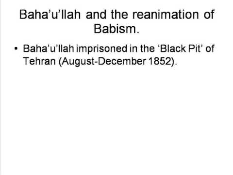 The Babi Movement, 1844-1863