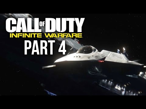 CALL OF DUTY INFINITE WARFARE Gameplay Walkthrough Part 4 - FLOATING IN SPACE (Campaign)