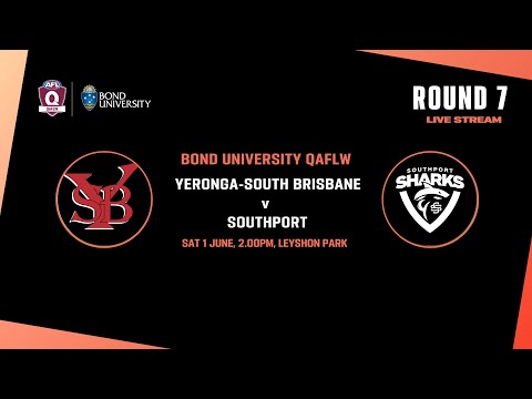 LIVE QAFLW ROUND 7 - Yeronga South Brisbane v Southport