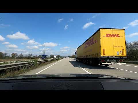 Driving in Germany: A1 Hamburg - Lubeck