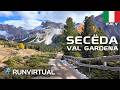 Trail Running In Italy Mount Seceda Downhill Val Gardena Gröden Dolomites