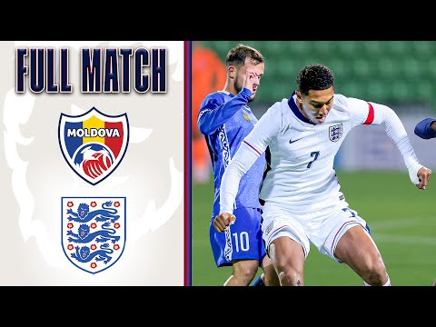 FULL MATCH | Moldova U21 v England U21 | UEFA EURO U21 Qualification | Group D | England